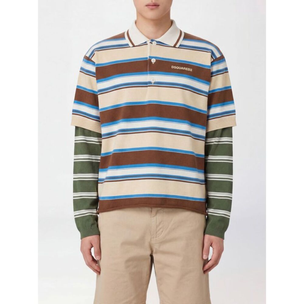 Dsquared2 Polo Shirt Men Multicolor